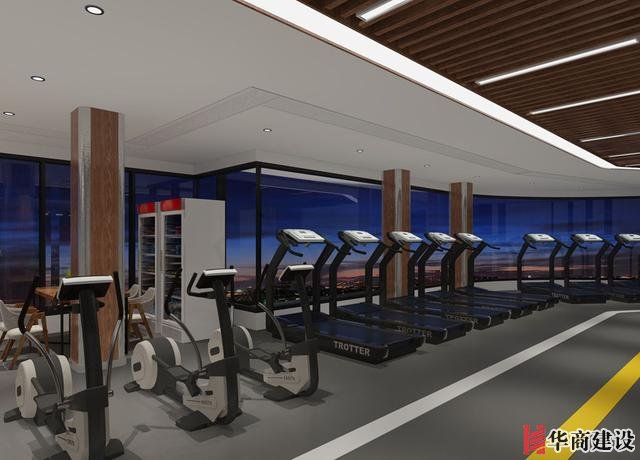 健身會(huì)所健身房裝修設(shè)計(jì)案例