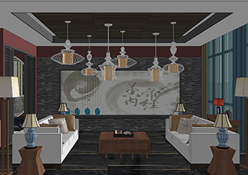 中醫(yī)理療會所設計
