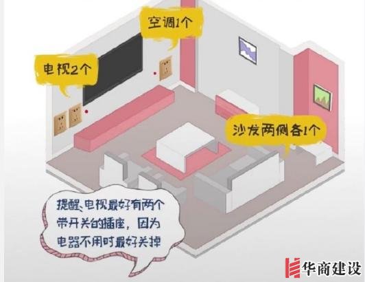 新房插座要多少？設(shè)計師：按攻略裝修33個！不缺1處，不錯分毫！