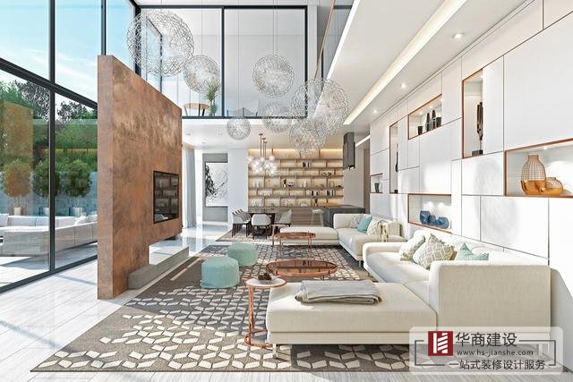 廣州躍層住宅裝修，演繹別樣浪漫