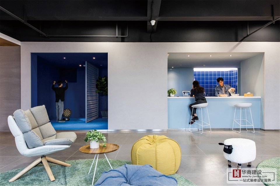 互聯(lián)網(wǎng)電商辦公室寫(xiě)字樓空間設(shè)計(jì)
